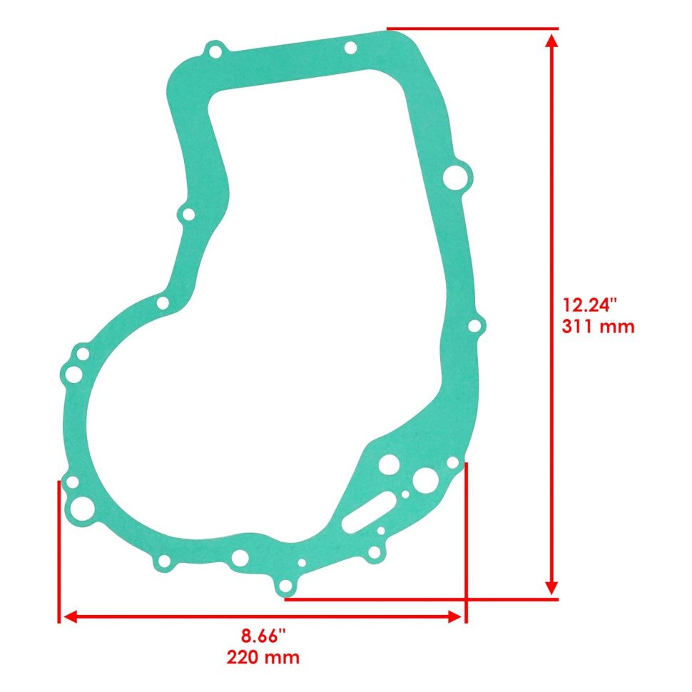 Прокладка сцепления для квадроцикла Arctic Cat 300 2X4 4X4 1998-2005 Suzuki 300 3402-794, 3402-280 11482-19B13, 11482-19B01, 11482-19B20 aac99