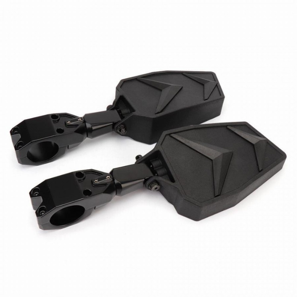 Зеркала заднего вида боковые для UTV Polaris RZR /YAMAHA RHINO /YXZ /KAWASAKI TERYX /Arctic Cat Wildcat Kemimoto PREMIUM FTVMI034BK FTVMI034BK
