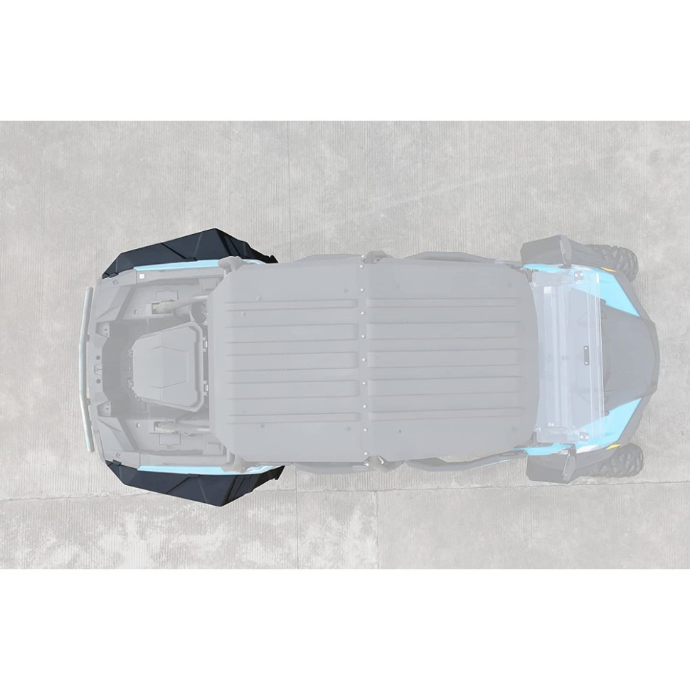 Задние широкие расширители арок Polaris RZR 1000 /RZR XP Turbo RiderLAB FF-P-RZR1K-001-R FF-P-RZR1K-001-R