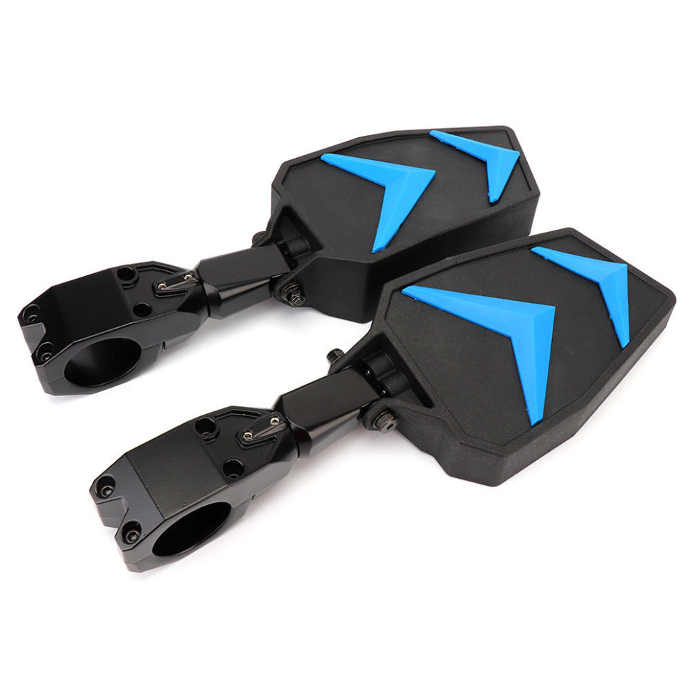 Зеркала заднего вида Polaris 1.75 Riderlab PREMIUM FTVMI034BK RL034 B0106-01101BK