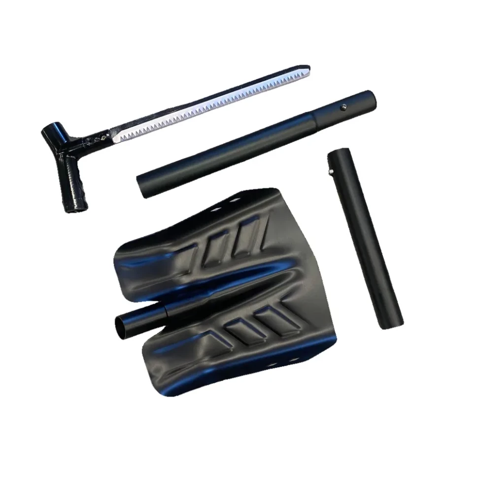 Лопата складная с пилой SPI SC-12501RD H16-SH-GB Черная