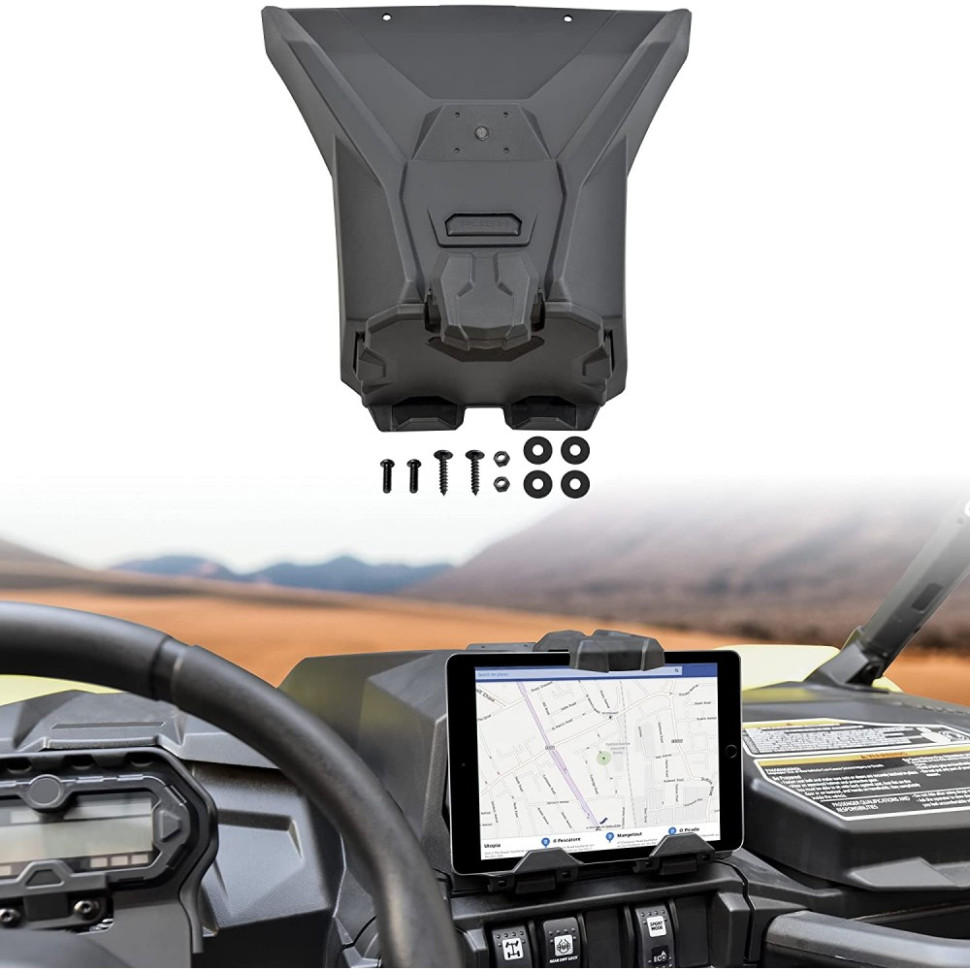 Бардачек с держателем планшета /навигатора Can-Am Commander 2021+ Kemimoto PHG7 PHG7
