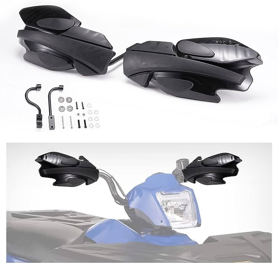 Защита рук квадроцикла GorillaWorks черная с креплением Polaris Sportsman 2876846 HB846