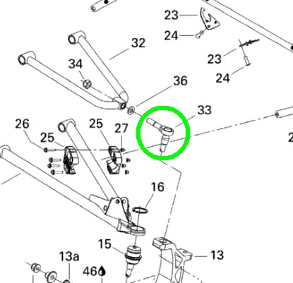 JOINT-BALL  Шаровая опора 505071680 505072050