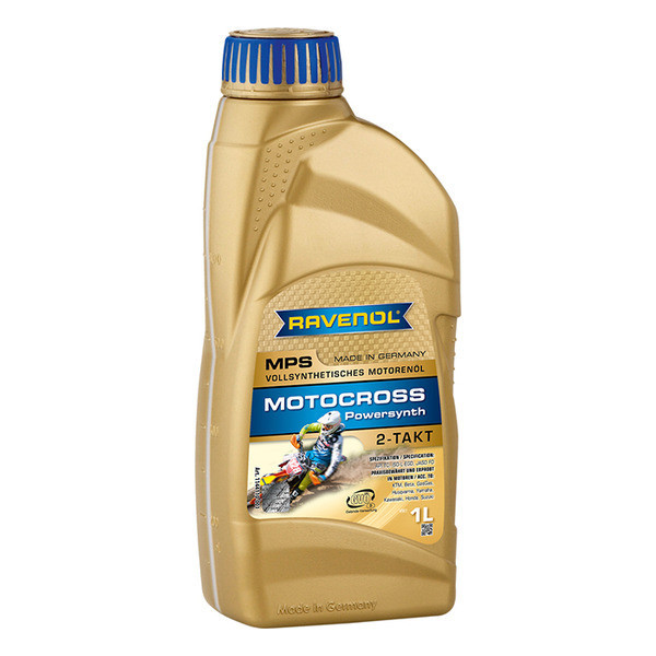 Моторное масло RAVENOL Motocross Powersynth 2T (1л) new 1144110-001-01-999