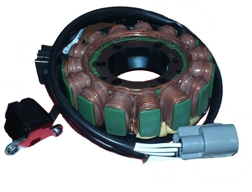 Статор генератора Yamaha Grizzly 700/550 /Kodiak 700 3B4-81410-00-00 /28P-81410-00-00 /28P-81410-01-00 /21-922 /ST352CA ST352CA