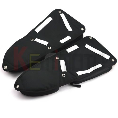 Сумки на двери Kemimoto с защитой коленей для Polaris RZR 900 1000 FTVDB002