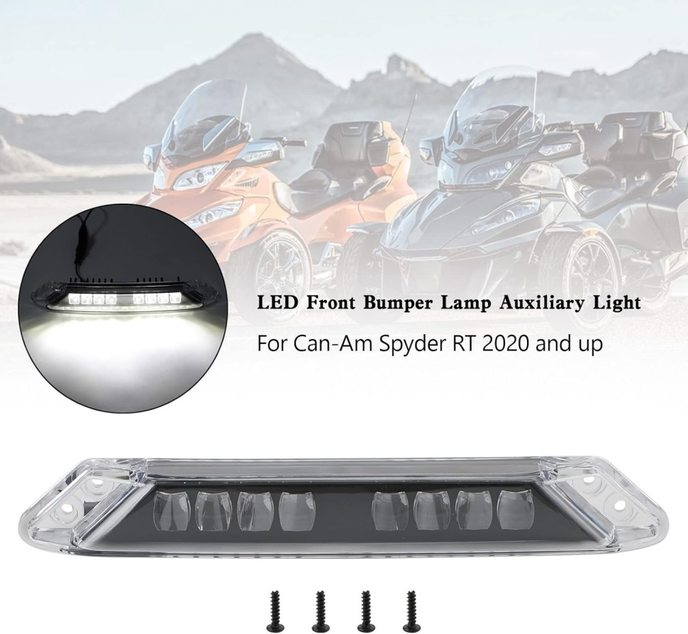 Фара противотуманная Kemimoto для CAN-AM Spyder F3 2016+ 219400991 219400991N