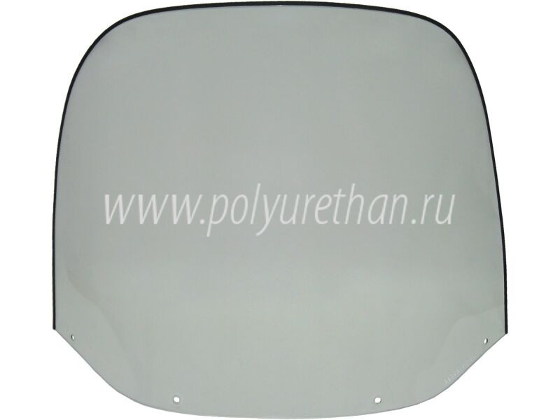Стекло ветровое высокое для снегохода Yamaha (высота 57см, толщина 2мм, МПК) 50-44-3921Pc 	86V-77210-10-00