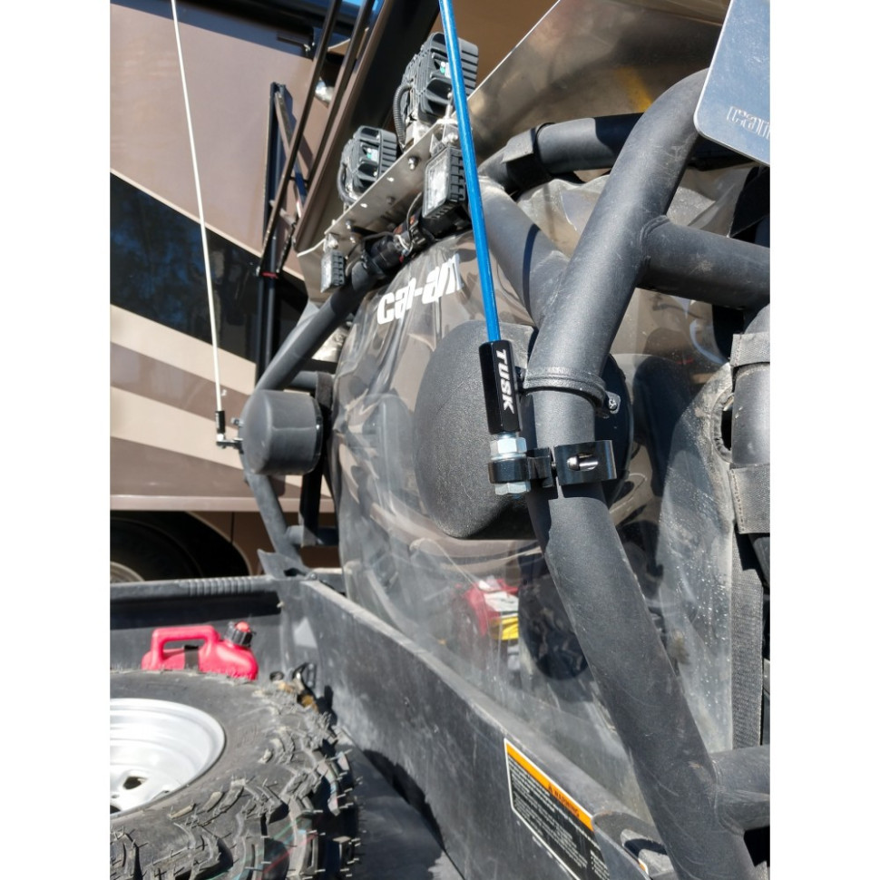 Крепление флага /фары /инвентаря вертикальное под трубу 1,75" UTV Polaris RZR /Ranger /Z10 /Z8 /U800 /Arctic Cat Wildcat /Prowler Tusk 126-729-0001 /1267290001 1267290001