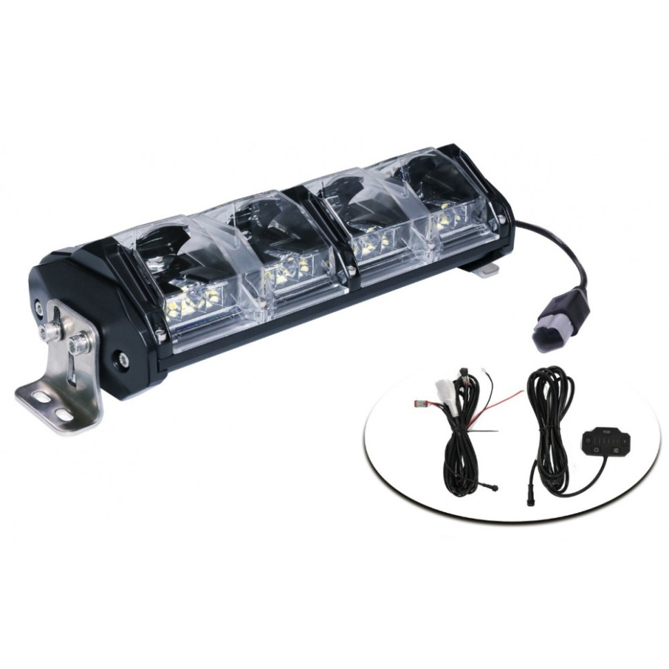 Адаптивная светодиодная балка фара 10 дюймов 25,4см AURORA EVOLVE ALO-N-10 ALO-N-10