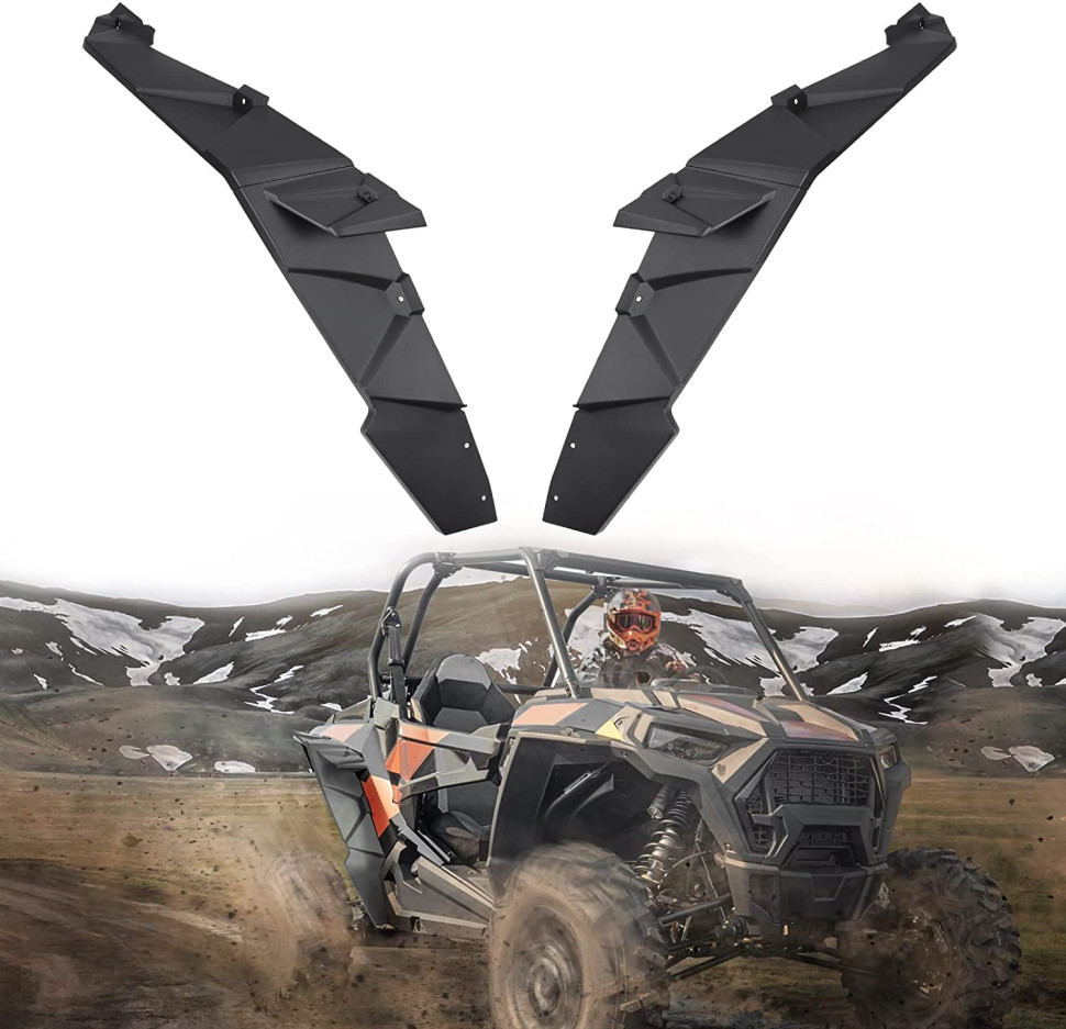 Расширители арок суперширокие задние Kemimoto для Polaris RZR XP 1000 2014+ B0103-02401BK FF-P-RZR1K-001-R