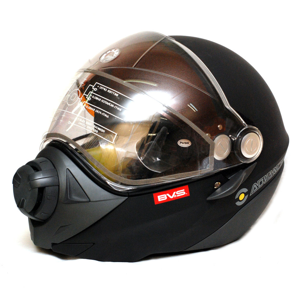 Шлем зимний Skidoo BV2S без подогрева черный/глянец S 4474041293