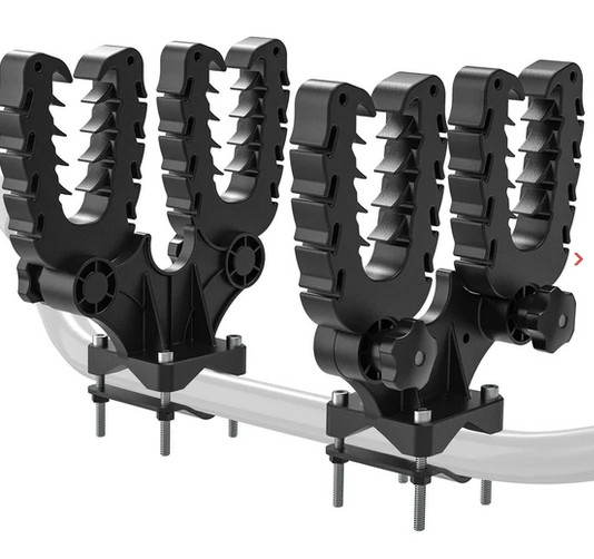 Универсальный держатель двойной Kemimoto B0116-00801BK 21535 21505