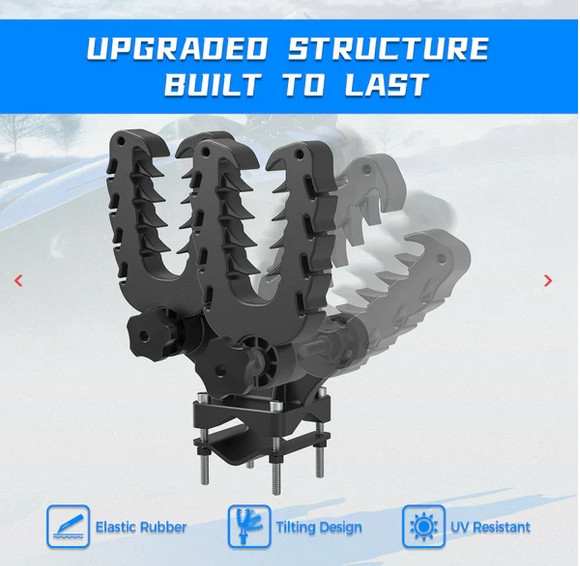 Универсальный держатель двойной Kemimoto B0116-00801BK 21535 21505