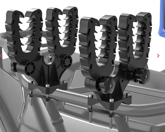 Универсальный держатель двойной Kemimoto B0116-00801BK 21535 21505