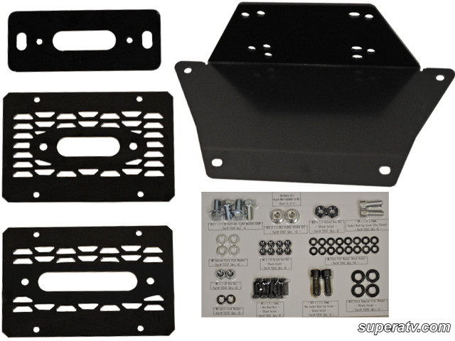Площадка для установки лебедки SuperATV для Polaris Ranger XP - 900 WM-P-RAN900