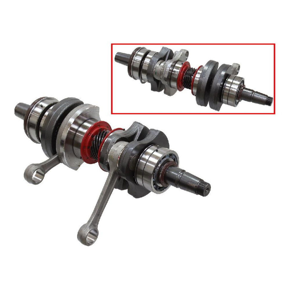 Коленвал в сборе Sledex SPI для Ski-Doo 600 SDI '04-'10/600 E-TEC '11-'20 SM-09379 420889098, 420890950, 420890951, 420890952, 420890953, 420890954, 420890955, 420890956