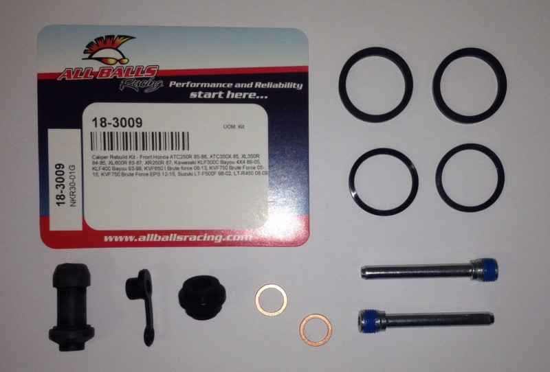 Ремкомплект тормозного суппорта переднего Kawasaki Brute Force 650, 750 18-3009