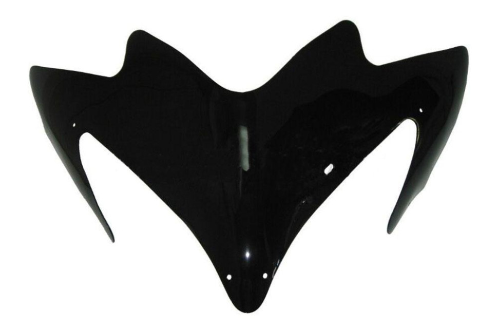 Стекло для снегохода Yamaha Apex /RX-1 MTX /RX Warrior /Attak 8GY-772A0-10-00 /8GY-K72AO-10 /8FS-77210-10-00 /8FS-K7210-00-00 /8FS-K7210-00-00 /SMA-8FT96-10-00 /27см 2мм 50-44-440pl
