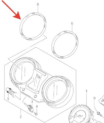Резинка 34188-06G00