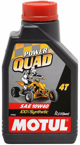 Моторное масло синтетическое Motul Power Quad 4T 10W40 1л