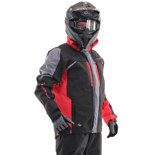 Мембранная куртка DragonFly QUAD PRO BLACK-RED 2021 400117-21-239 Размер XXL