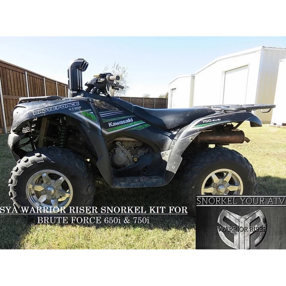 Комплект шноркелей Kawasaki BRUTE FORCE 650i 750i 05-20 WR SK SnorkelYourATV 0048 WR0048