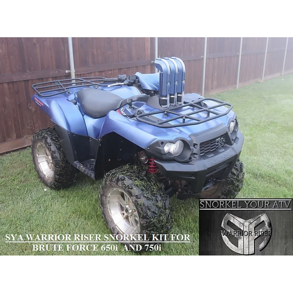 Комплект шноркелей Kawasaki BRUTE FORCE 650i 750i 05-20 WR SK SnorkelYourATV 0048 WR0048