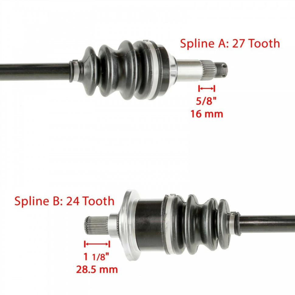 Привод передний левый/правый Arctic Cat Prowler 1000/700/650/550 06-15 0502-734 /1502-939 /1502-348 /1502-802 /ATV-AC-8-247 /AX240 AX240