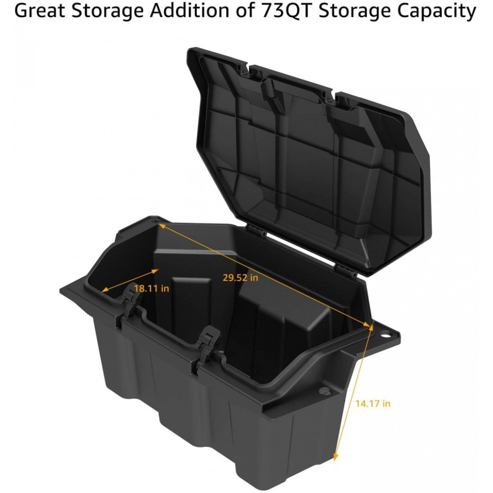 Кофр задний переднего багажного отсека Polaris RZR PRO XP 2883751 BOX97
