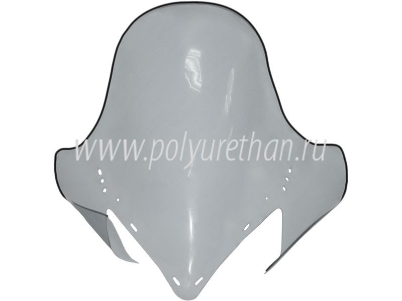 Стекло ветровое для снегохода Yamaha VENTURE RS (высота 65см, толщина 2мм, МПК) 50-44-439Pc 8ET-77210-20; 8ET-K7210-20