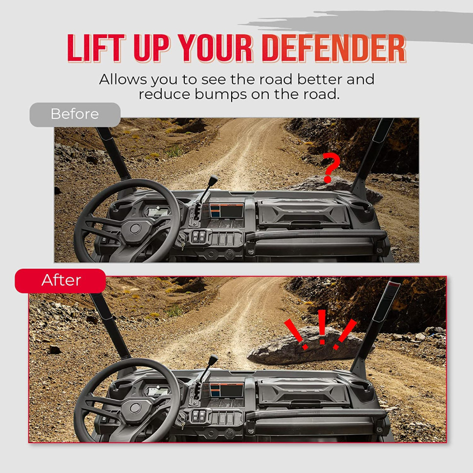 Лифт кит 2" Kemimoto для Can-Am Defender /Traxter CLK1000D-00 EPILK210 B0208-00101BK