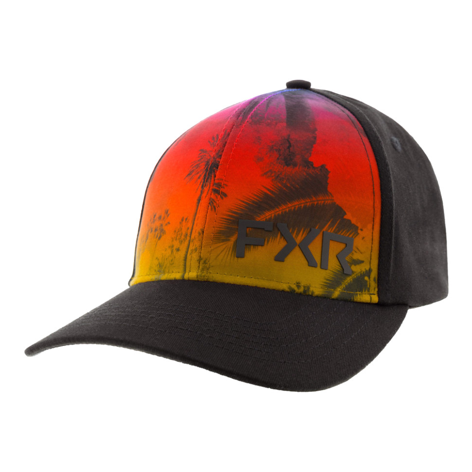 Бейсболка FXR Evo Tropical Black 231941-9710 Размер L/XL