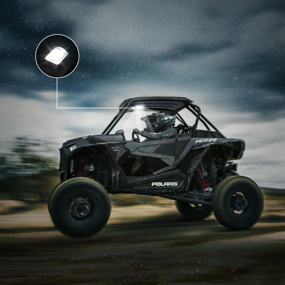 Крыша пластиковая с подсветкой кабины для Polaris RZR 1000 FTVRF002