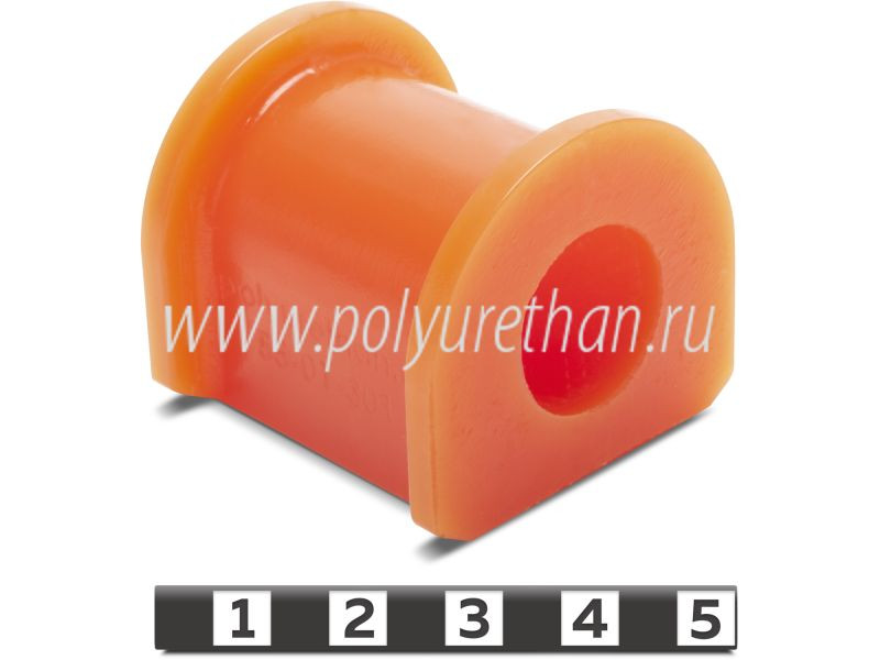 Втулка стабилизатора задней подвески 55-01-301 PU54/M71/оранжевый