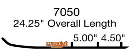 Коньки для снегохода Arctic Cat Bearcat / Thundercat / Pantera / Panther / 0703-251 / 0703-173 / EAT3-7050 / WAT-7050 4" карбидовый кант