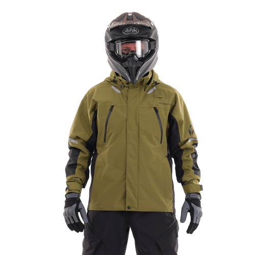 Мембранная куртка DragonFly QUAD 2.0 AVOCADO-BLACK 2021 400112-21-773 Размер XL