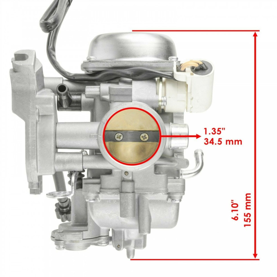 Карбюратор в сборе Arctic Cat 650 TRV /Prowler /TBX /MudPro /H1 0470-571 /CA178 CA178
