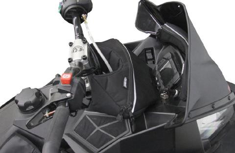 Сумка на приборную панель Skinz PDP200-BK для Polaris 2010-2017 Rush / Pro RMK / Assault