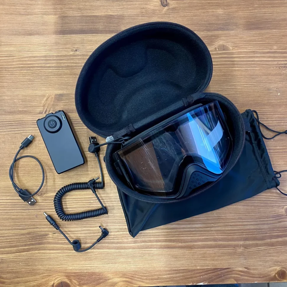 Снегоходные очки с подогревом HeatVue Dual clear photochromic HB-32L-photochrom-w/c