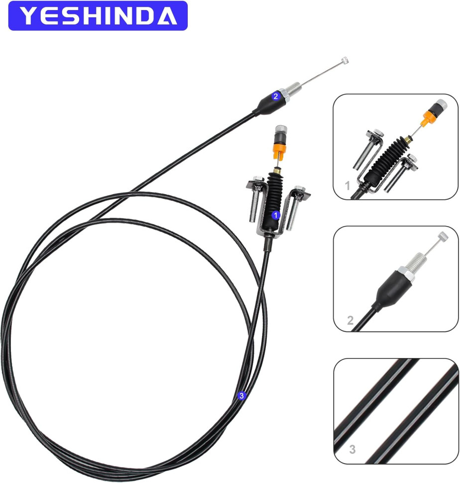 Трос газа для Polaris RZR 800/800S 2011-2014 7081709 7081709N