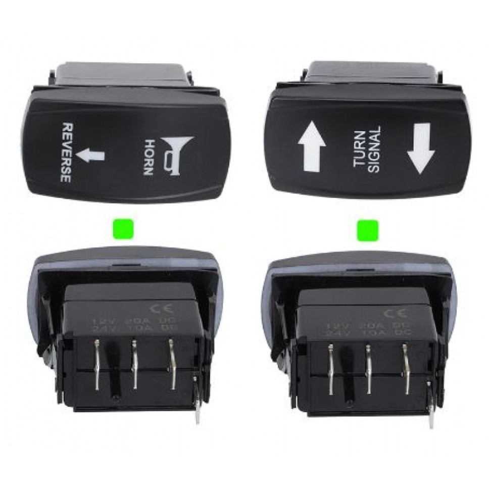 Комплект универсальных поворотников со сзвуковым сигналом UTV /ATV TSK100 TSK100