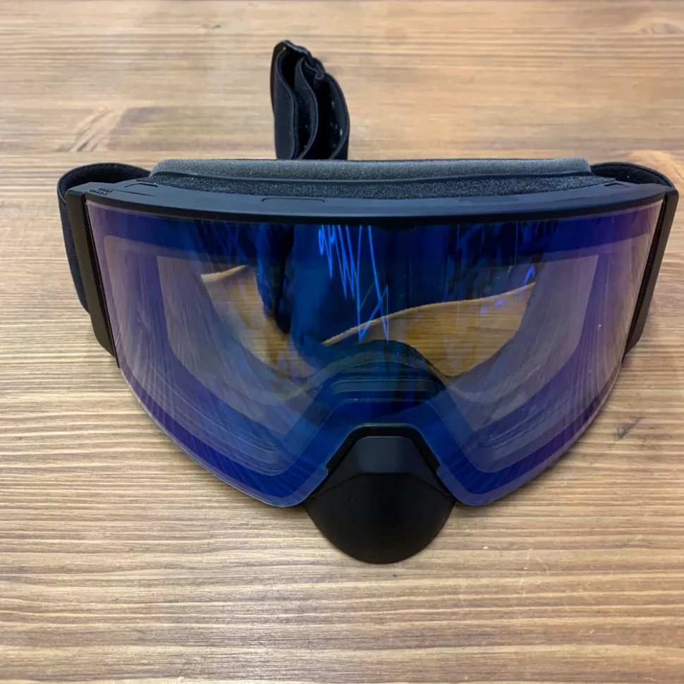 Снегоходные очки с подогревом HeatVue Dual Ice Blue yellow lens HB-20A-yellow-cystalblue