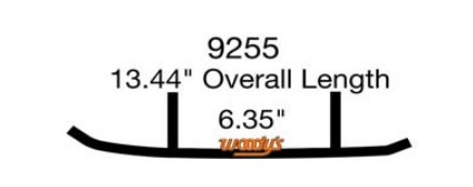 Коньки для снегохода Ski-Doo GTX / GSX / Grand Touring / Legend / Mach-Z / MXZ 860504900 / 860200148 / ESD3-9255 / WSD-9255-1 8" карбидовый кант