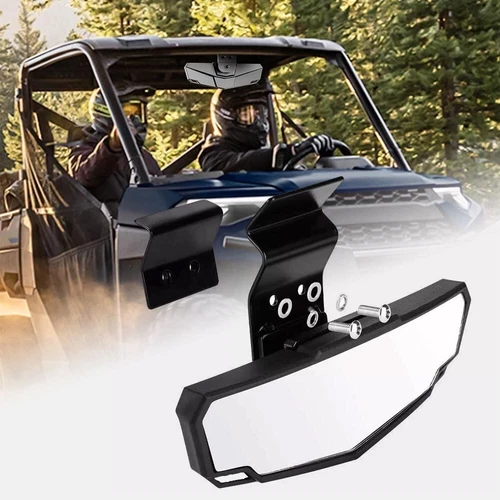Зеркало центральное Kemimoto для квадроцикла Polaris Ranger 1000 2017 2018 2019 2020 B0106-03601BK 
