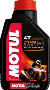 Моторное масло синтетическое Motul 7100 Ester 4T 5W40 1л 104086   104087 1 Литр