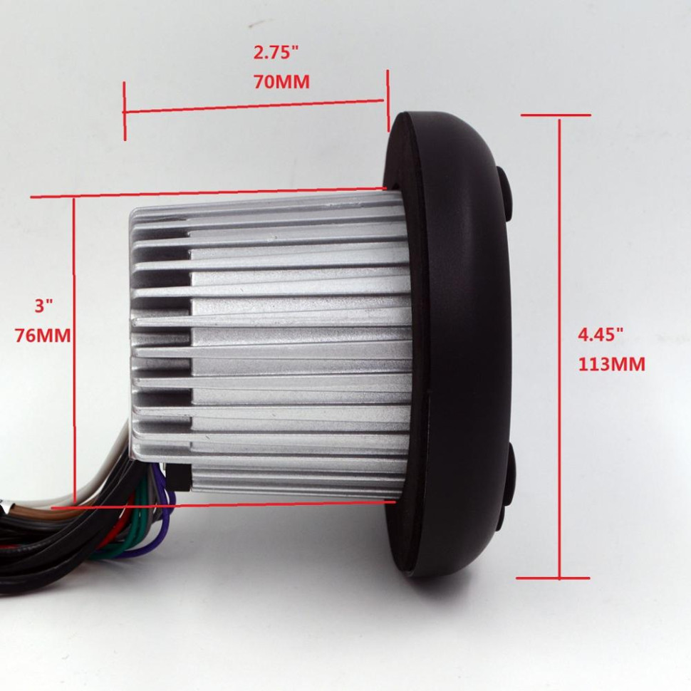 Магнитола влагозащищенная Hasda с bluetooth и aux 4 x 50W H-808N