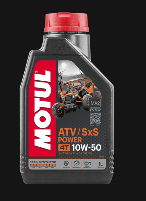 Моторное масло синтетическое Motul ATV SXS Power 4T 1L 4L 10W50 105900 105901 1 Литр