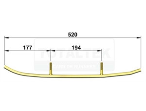 Коньки оригинальные для снегоходов Ski-Doo Expedition Skandic 605352643 605348424 605349310 605349311 605352283